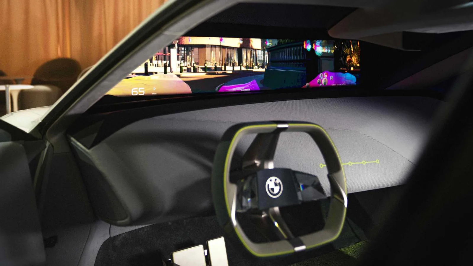 BMW планує замінити дисплеї у салоні проєкторами