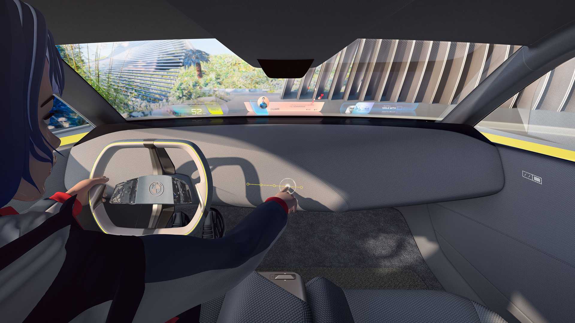 BMW планує замінити дисплеї у салоні проєкторами