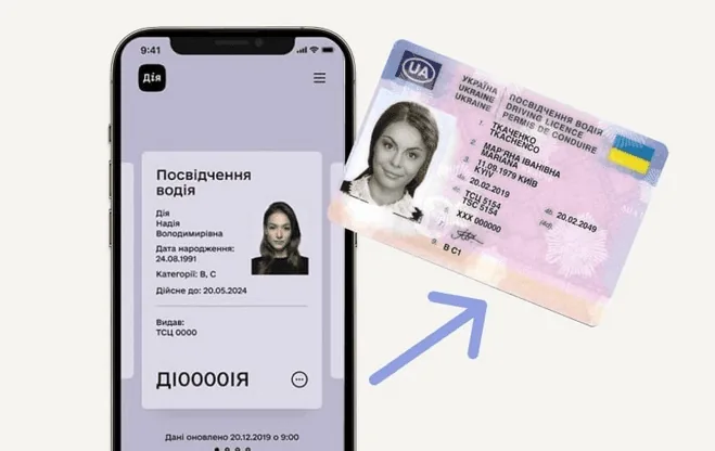 Електронне посвідчення водія