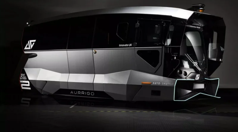 Автономні автобуси Aurrigo Auto-Shuttle