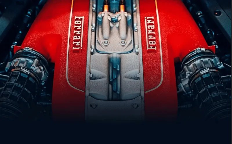 Ferrari представила інноваційний двигун з овальними поршнями