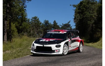 Lancia Ypsilon Rally2 HF Integrale третє місце Barum Czech Rally Zlin ERC 2026