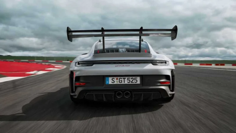 Porsche 911 GT3 RS DRS airbrake активна аеродинаміка