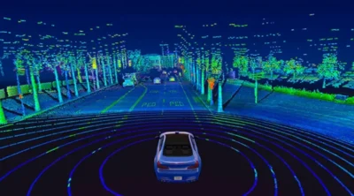 автомобільний LiDAR лазер час польоту 3D карта радар камера